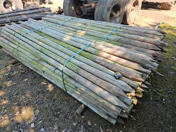 Geïmpregneerde palen 3m, boomgaardpalen tuinpalen beschikbaar voor biedingen