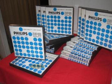 19 X Philips HiFi tape DP 18 in originele doos beschikbaar voor biedingen