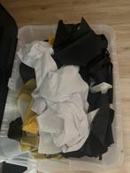 Lappen Mix, Hobby en Vrije tijd, Stoffen en Lappen, Ophalen, Overige materialen, Gebruikt, Zwart