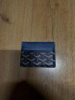 Goyard Navy Blue Card Holder, Ophalen of Verzenden, Zo goed als nieuw, Blauw