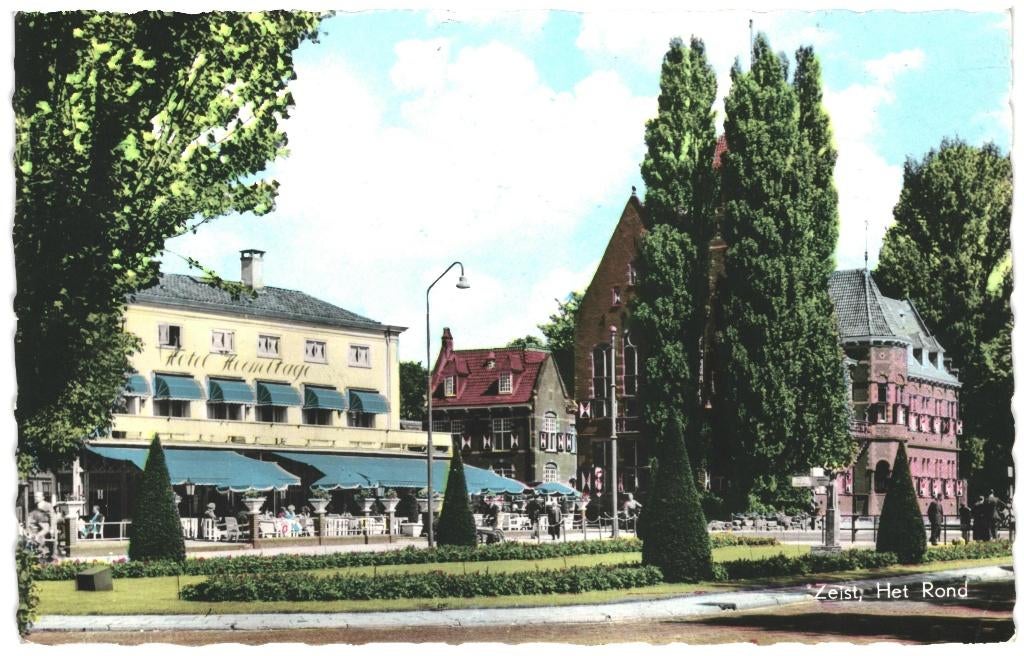 965563 Zeist Het Rond 1964 Gemeentehuis Gelopen met zegel, Ophalen of Verzenden, 1960 tot 1980, Gelopen, Utrecht