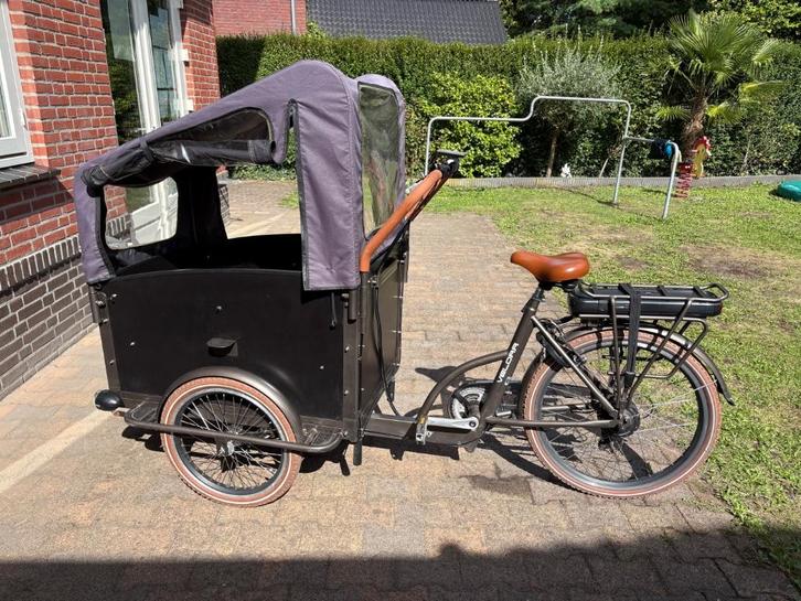 Velora Troy elektrische bakfiets, Fietsen en Brommers, Fietsen | Bakfietsen, Gebruikt, Overige merken, 4 kinderen of meer, Elektrisch