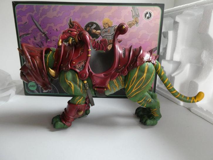 Mondo 1/6 Battle Cat Masters of the Universe MOTU #2, Verzamelen, Poppetjes en Figuurtjes, Zo goed als nieuw, Ophalen of Verzenden