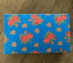 Vintage Stoffen Doosje met Bloemen, Ophalen of Verzenden, Gebruikt, Overige materialen, Minder dan 50 cm