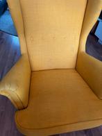 Ikea Strandmon stoel - Geel - Gebruikt, Huis en Inrichting, Ophalen, Gebruikt, Stof, 75 tot 100 cm