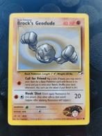 Brock's Geodude 66/132 Gym Heroes, Hobby en Vrije tijd, Ophalen of Verzenden, Zo goed als nieuw, Losse kaart