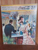 Vintage Coca-Cola Reclame Poster, Verzamelen, Posters, Ophalen, Gebruikt, A1 t/m A3, Film en Tv