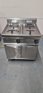 Professionele dubbele frituur, Witgoed en Apparatuur, Frituurpannen, 4 liter of meer, Ophalen, Gebruikt, Duo-friteuse