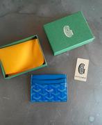 Goyard card holder blauw nieuw, Sieraden, Tassen en Uiterlijk, Portemonnees, Ophalen of Verzenden, Zo goed als nieuw, Blauw
