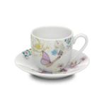Espresso Kop en schotels Accessorize servies, Info@detagrijn.com, Overige materialen, Nieuw, Ophalen of Verzenden