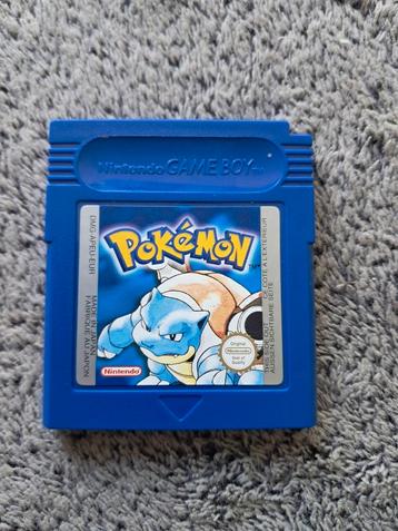 Pokemon Blue Nintendo Game Boy. beschikbaar voor biedingen