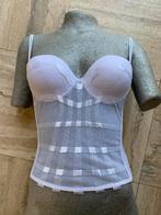 Luna bustier maat 70c kan ook strapless, Body of Korset, Wit, Luna, Verzenden