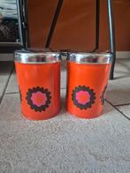 2 Retro Brabantia blikken, Verzamelen, Blikken, Ophalen of Verzenden, Zo goed als nieuw, Overige, Overige merken