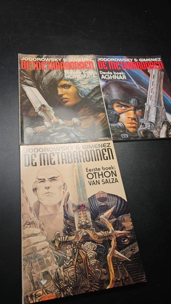 De Metabaronnen - Jodorowsky & Gimenez (3 delen), Boeken, Stripboeken, Gelezen, Meerdere stripboeken, Ophalen of Verzenden