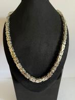 Zilveren 925 konings ketting 138,5 gram 65cm lang, Verstelbaar, Ophalen of Verzenden, Zo goed als nieuw, Zilver