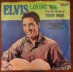 Elvis Presley - Loving You / Teddy Bear 7" Single, Ophalen of Verzenden, Gebruikt, Overige formaten