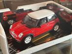 Bburago Mini Cooper 1:18 OVP, Ophalen of Verzenden, Zo goed als nieuw, Bburago