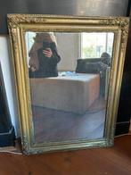 Antieke spiegel, Antiek en Kunst, Antiek | Spiegels, Minder dan 100 cm, Rechthoekig, Ophalen of Verzenden