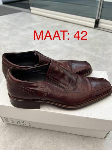Nette leer herenschoenen maat 42 beschikbaar voor biedingen