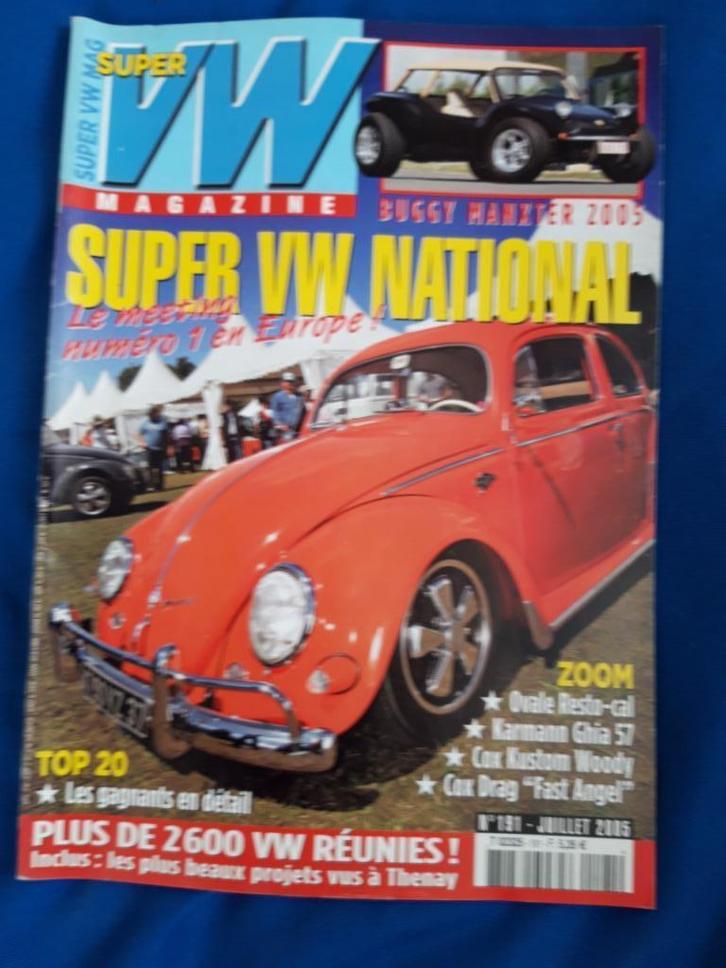 Super VW Magazine - juli 2005 Franstalig - met mooie poster, Boeken, Auto's | Folders en Tijdschriften, Zo goed als nieuw, Volkswagen