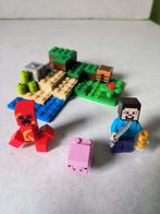LEGO Minecraft 21177 the creepers ambush, Ophalen of Verzenden, Gebruikt, Complete set, Lego