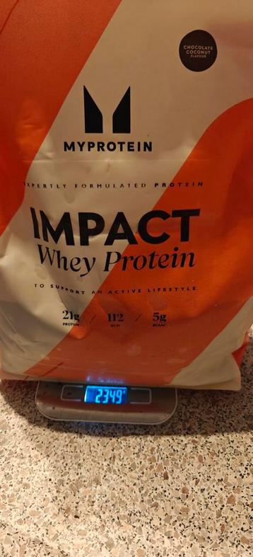 Impact Whey Protein - Chocolade Kokos beschikbaar voor biedingen