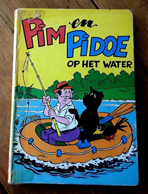 Vintage boek: Pim en Pidoe op het water, Boeken, Kinderboeken | Jeugd | onder 10 jaar, Gelezen, Ophalen of Verzenden
