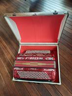 Rossini knop accordeon,  zeer goede staat., Gebruikt, Knopaccordeon, 120-bas, Met riemen