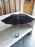 Ophalen - heren paraplu - zwart - opvouwbaar -, Sieraden, Tassen en Uiterlijk, Gebruikt, Zwart, Ophalen