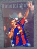 Set van 13 gesigneerde foto's van FC Barcelona, Verzamelen, Ophalen of Verzenden, 1980 tot heden, Nieuw, Foto