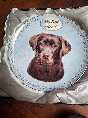 Sweet Lake Collection Sierbord "My Best Friend" Labrador beschikbaar voor biedingen