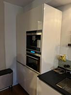 Moderne Witte Hoogglans Keuken – Compleet &Luxe GEDEMONTEERD, Wit, Enkelwandige keuken, Ophalen of Verzenden, Zo goed als nieuw