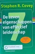 Stephen  R. Covey  De zeven eigenschappen van effectief leid, Verzenden, Zo goed als nieuw