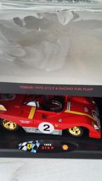 Ferrari race auto 312 P, Ophalen of Verzenden, Zo goed als nieuw, Bburago