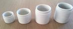 Antieke Apothekerspotjes - Set van 4, Ophalen of Verzenden, Gebruikt