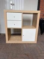 Hout met wit IKEA kastje, Ophalen, Zo goed als nieuw, Minder dan 150 cm, Minder dan 100 cm