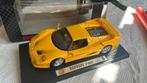 Nieuwe Ferrari F50 geel schaal 1:18 Shell collectie 1995, Hobby en Vrije tijd, Modelauto's | 1:24, Ophalen of Verzenden, Nieuw