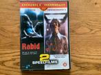 9). DAVID CRONENBERG'S, RABID en SHIVER, NL ondertiteling., Alle leeftijden, Ophalen of Verzenden, Zo goed als nieuw