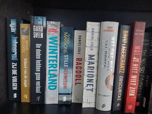 Boeken partij Thrillers, Boeken, Partijen en Verzamelingen, Zo goed als nieuw, Verschillende onderwerpen, Ophalen of Verzenden