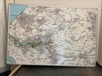 Postcode-overzicht zuidholland, groot memobord magnetisch, Ophalen, Gebruikt, Magneetbord