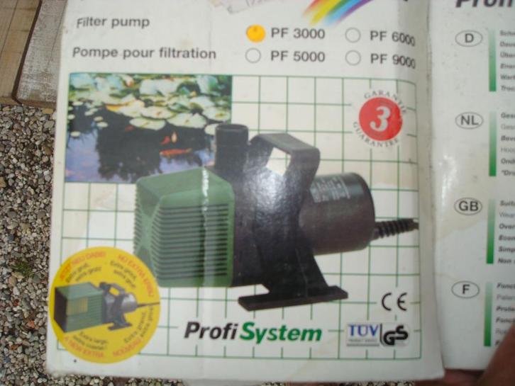 Vijverpomp, 2x fontein, 2x UV, groot filter kompleet, Tuin en Terras, Vijver-toebehoren, Gebruikt, Vijverpomp, Ophalen of Verzenden