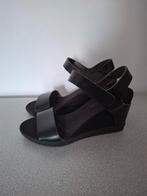 Sleehak sandaal maat 37, Ophalen of Verzenden, Zo goed als nieuw, Blauw, Sandalen of Muiltjes