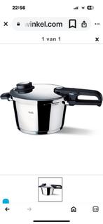 Fissler snelkook pan 4,5 liter nieuw van €260 voor€  200, Ophalen of Verzenden, Zo goed als nieuw