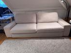 IKEA KIVIK 3-zitsbank – 242 cm breed – beige, Huis en Inrichting, Ophalen, Gebruikt, Beige, Tweepersoons