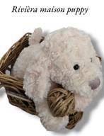 Rivièra maison puppy in Rivièra maison rustic rattan basket, Ophalen of Verzenden