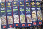 2 Jan van Haasteren puzzels 1000st Pride en jungletocht, Ophalen, 500 t/m 1500 stukjes, Zo goed als nieuw, Legpuzzel