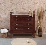Franse Vintage Commode Met Wit Marmeren Blad, Onbekend, Ophalen of Verzenden, Onbekend, Onbekend