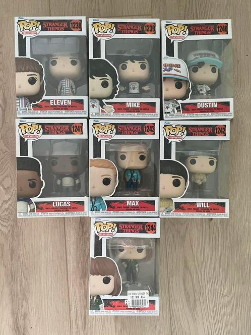 Stranger Things Funko Pop nr 1238-1244, Verzamelen, Poppetjes en Figuurtjes, Zo goed als nieuw, Ophalen of Verzenden