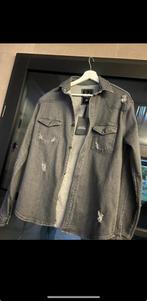 Grijs Denim Overshirt – Black Industry | Maat XL valt als L, Kleding | Dames, Truien en Vesten, Ophalen of Verzenden, Maat 42/44 (L)