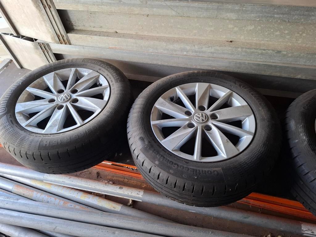 Volkswagen golf wielen set, Ophalen, Zomerbanden, Banden en Velgen